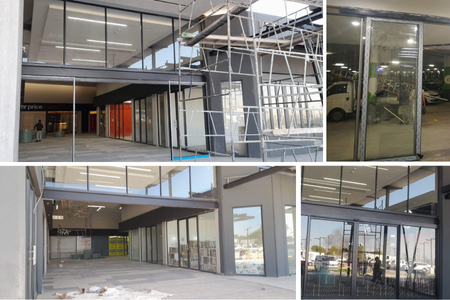 3MC Building set glass shopfront