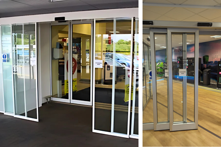 Entrance Telescopic Automatic door FAAC