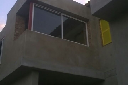 Residential large aluminium frame windows