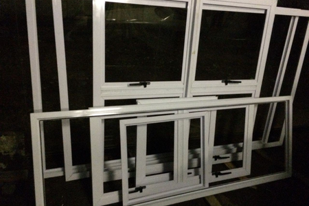 Various aluminium frame windows