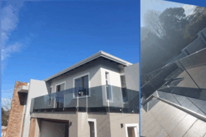 Glass balustrades installed by 3MC Services KZN