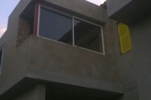 Large aluminium-framed windows for residential property by 3MC Services Durban