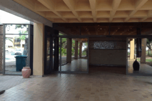 Aluminium sliding door installation by 3MC Services Durban