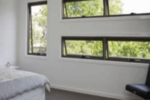 Long top-hung aluminium window installation by 3MC Services KZN
