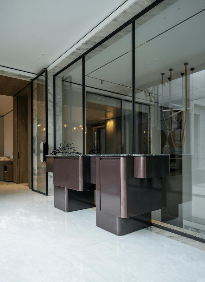 Glass partitions and hotel entrance installation by 3MC Services Durban KZN