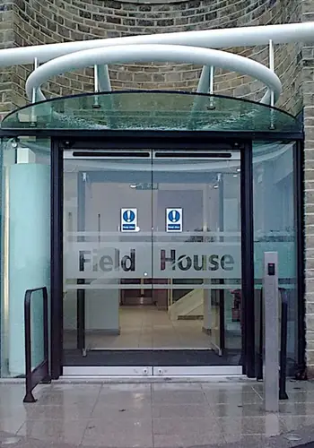 Automatic door field house