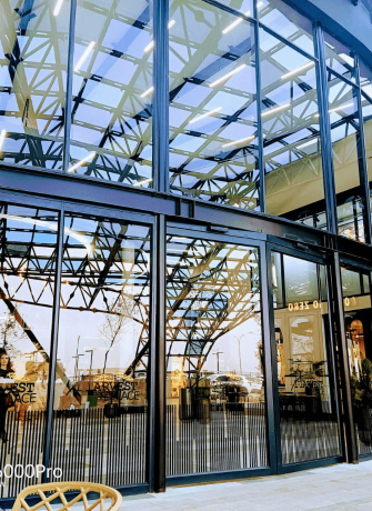 Automatic sliding door installation by 3MC Services Durban